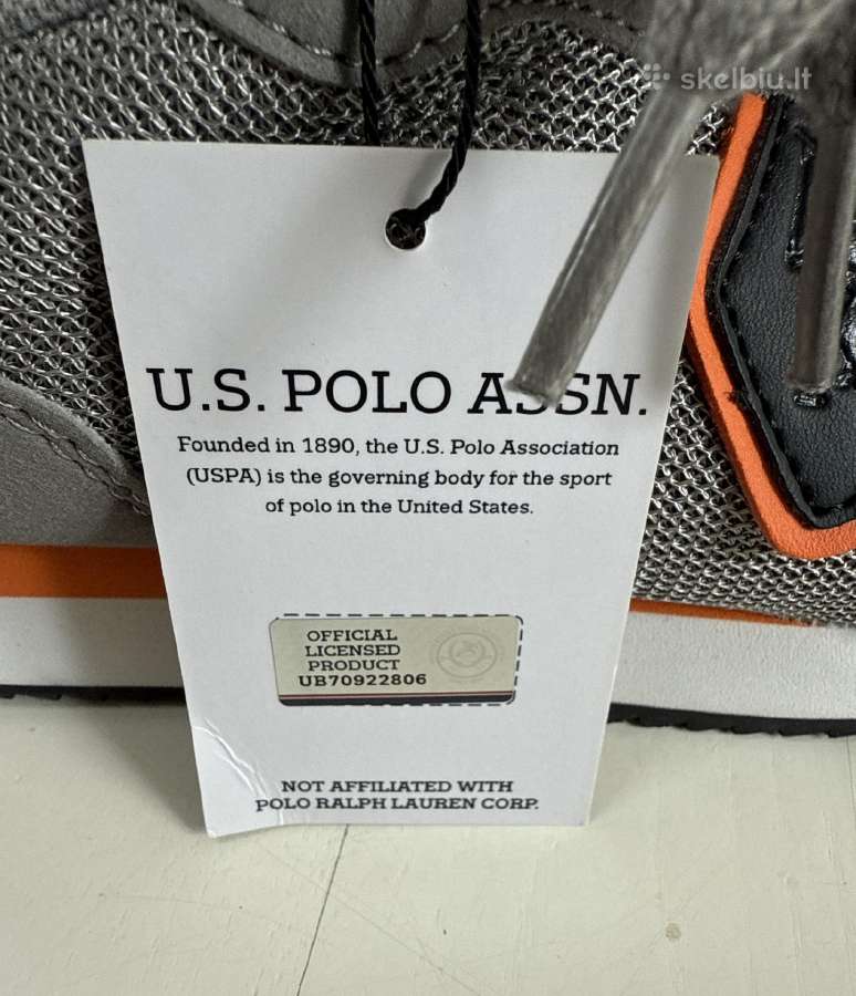Laisvalaikio bateliai Us Polo Assn - nuotraukos Nr. 9