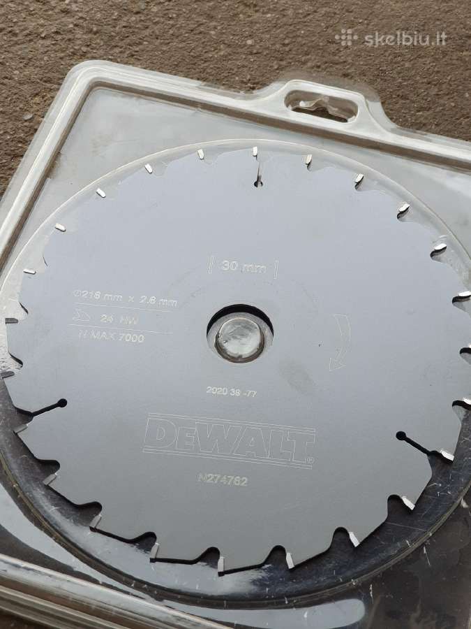Dewalt pjovimo diskas 216x2,6