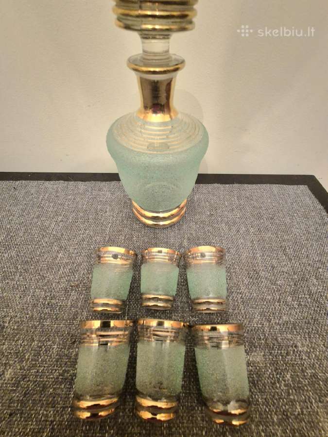 Servizas vintazinis.(7 vnt). - nuotraukos Nr. 2