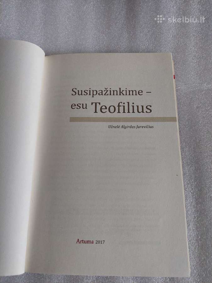 Susipažinkime - esu Teofilius - nuotraukos Nr. 2