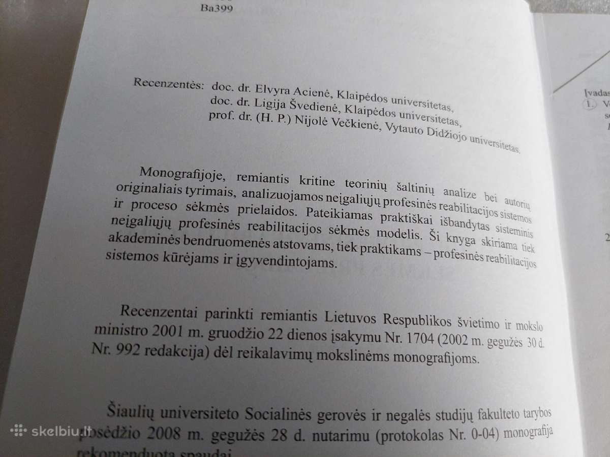 Neįgaliųjų profesinė reabilitacija - nuotraukos Nr. 3