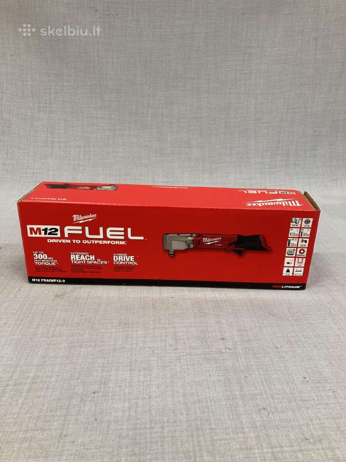 Milwaukee m12 fraiwf12 kampinis smūg. veržliasukis