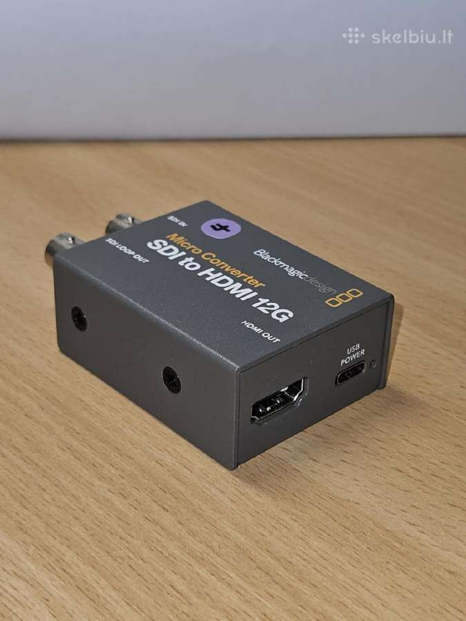 Konverteris Blackmagic Design Mc Sdi-hdmi 12g
