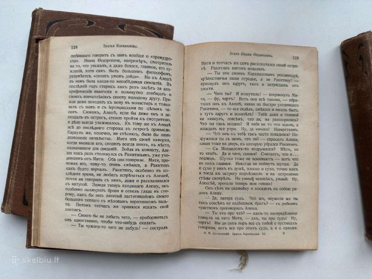 Parduodamas Dostoevskio romanas Bratja Karamazovy. - nuotraukos Nr. 4