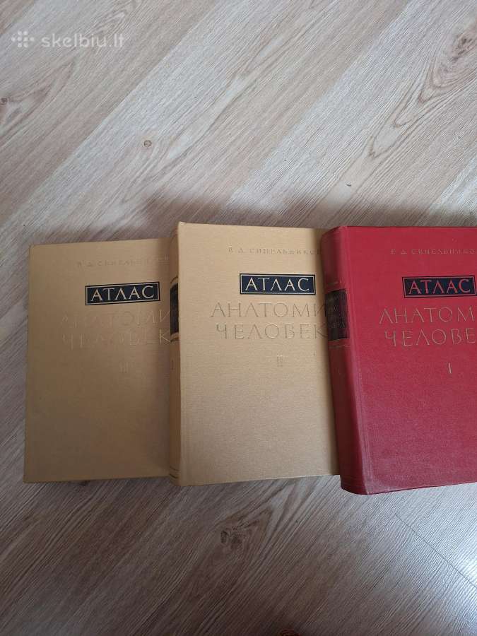 Žmogaus anatomijos atlasas. R. Sinelnikovas