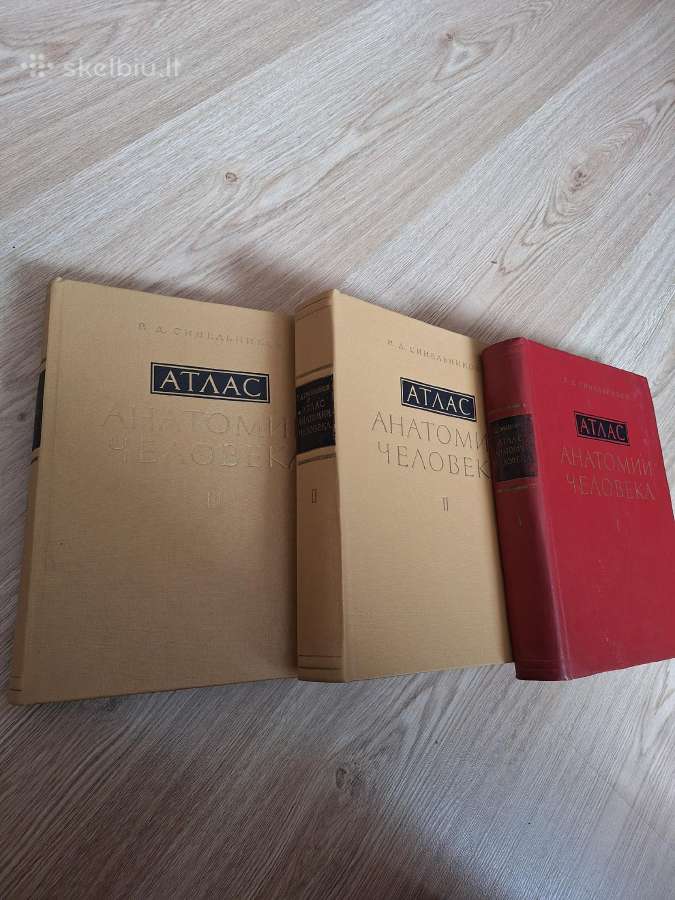 Žmogaus anatomijos atlasas. R. Sinelnikovas - nuotraukos Nr. 2