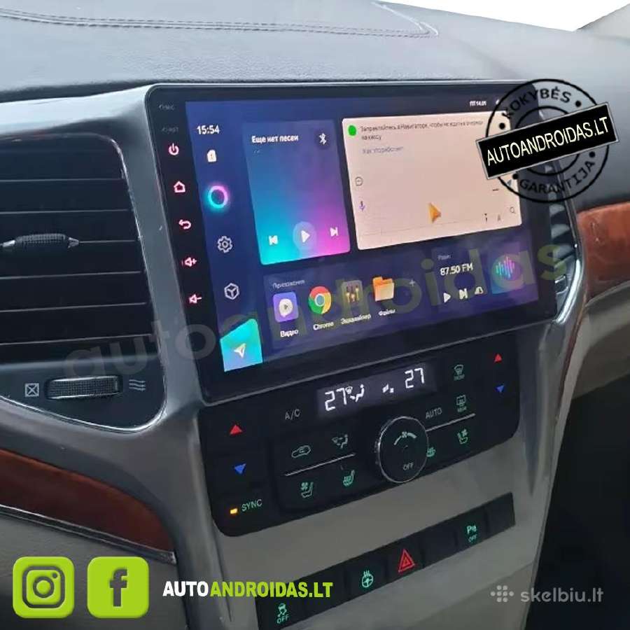 Jeep Grand Cherokee 2008-13 Android multimedia GPS