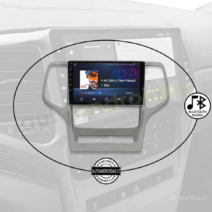 Jeep Grand Cherokee 2008-13 Android multimedia GPS - nuotraukos Nr. 6