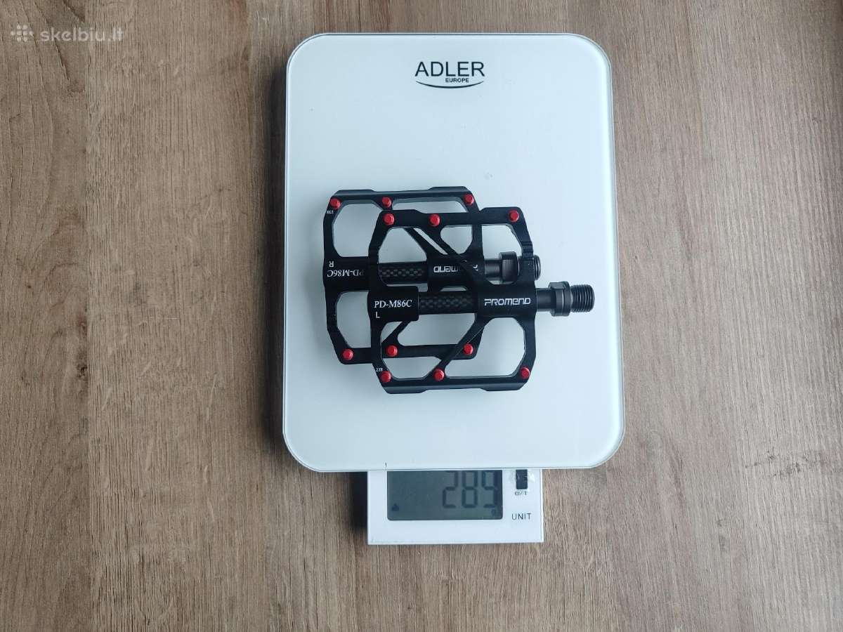 MTB aliuminiai carbon dviračio pedalai (289g) - nuotraukos Nr. 3