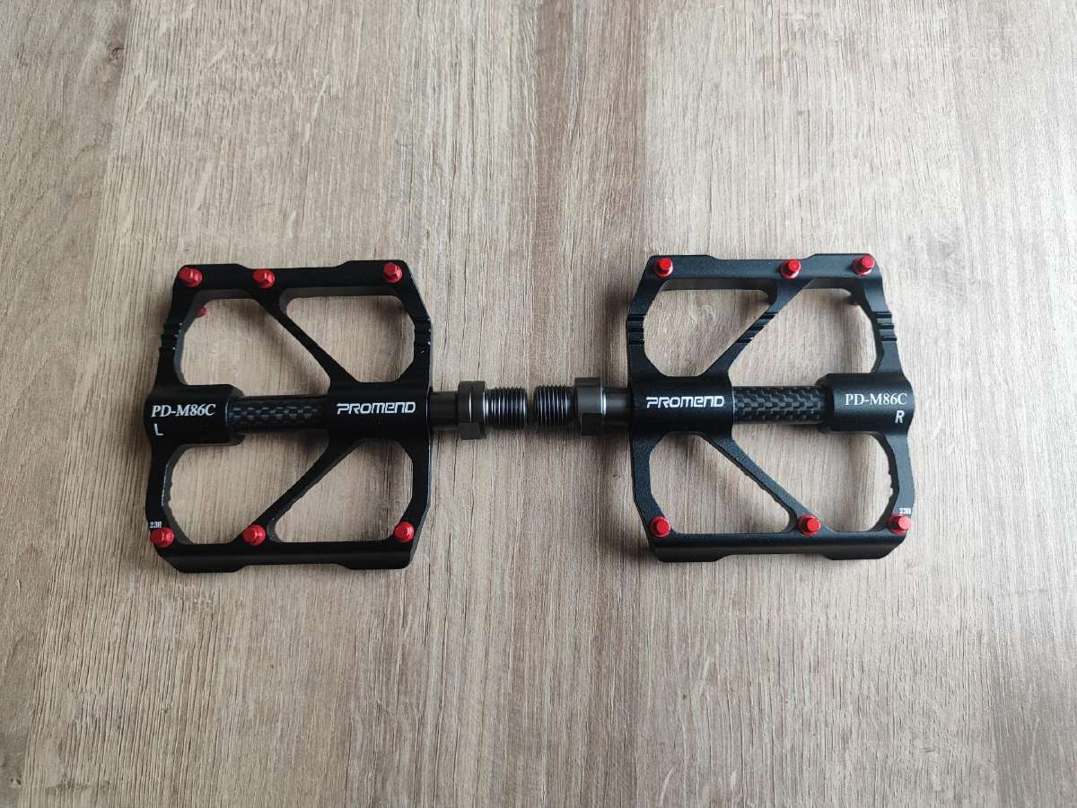 MTB aliuminiai carbon dviračio pedalai (289g) - nuotraukos Nr. 5