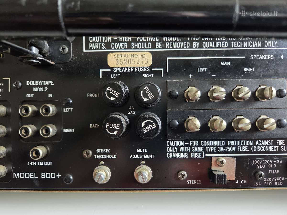 Harman Kardon 800 Plus - nuotraukos Nr. 12