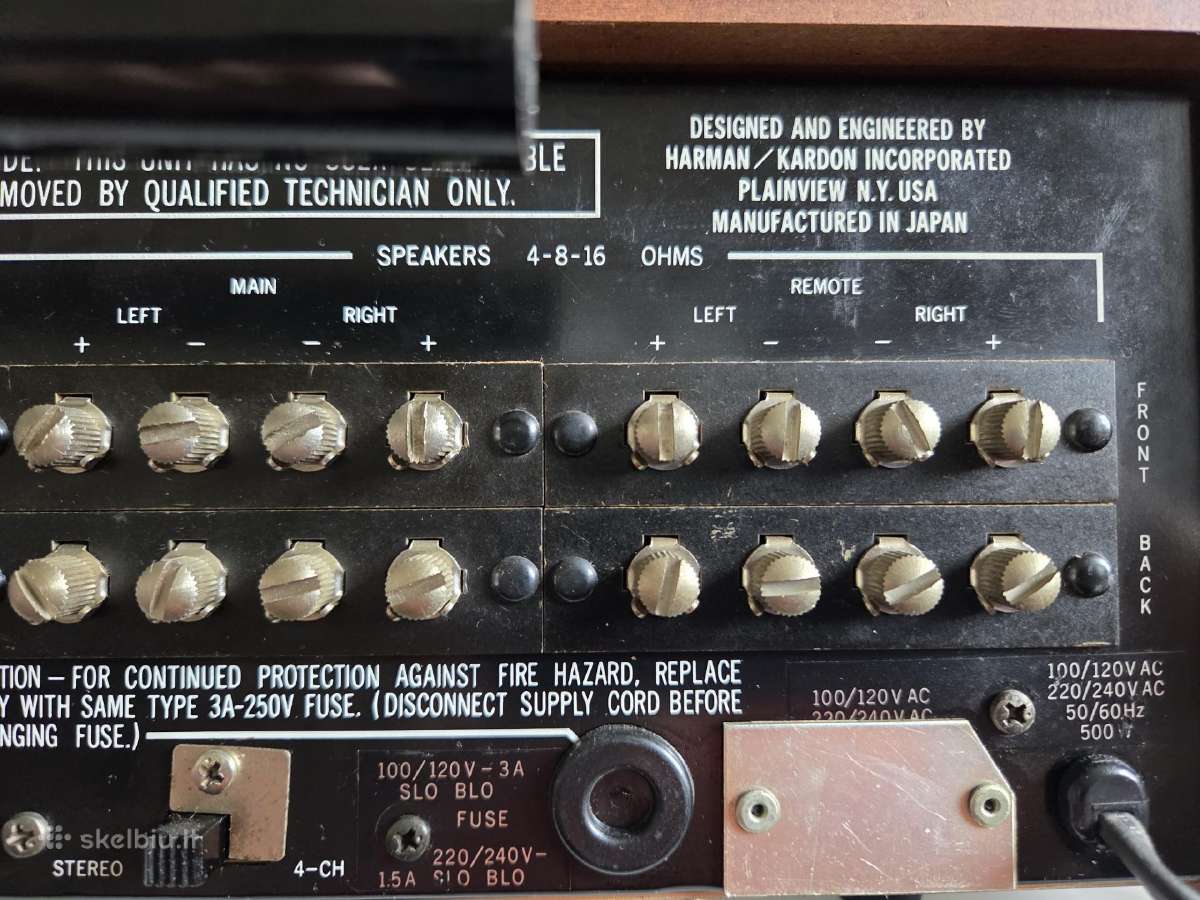 Harman Kardon 800 Plus - nuotraukos Nr. 13