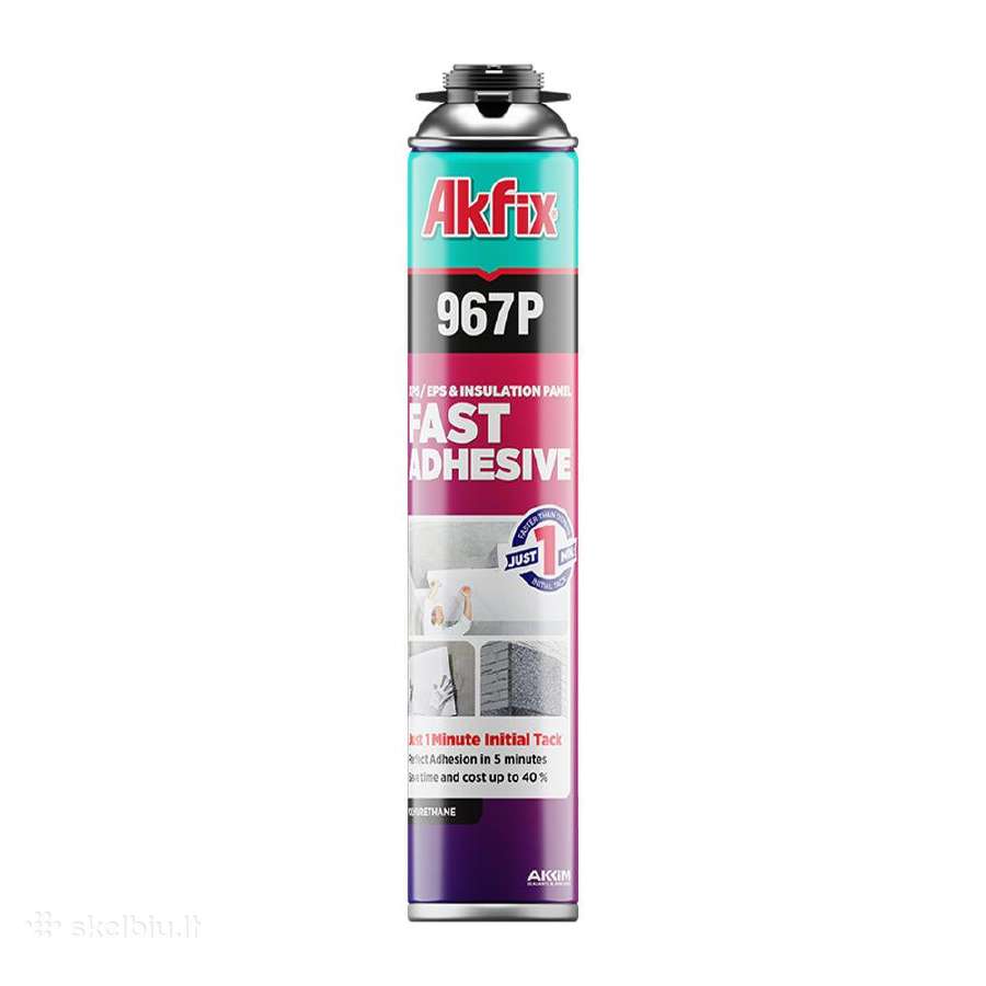 Akfix 967p greito stingimo klijavimo putos - nuotraukos Nr. 2