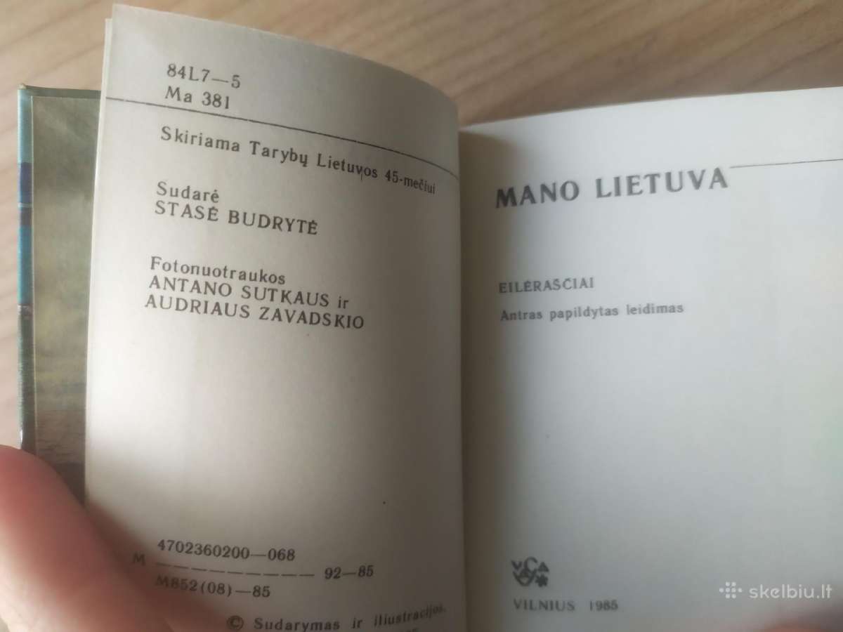 Kišeninė knyga "Mano Lietuva" - nuotraukos Nr. 9