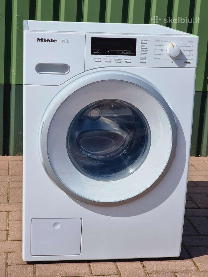 Miele Wmb120, 8kg./1600aps + garantija - nuotraukos Nr. 7