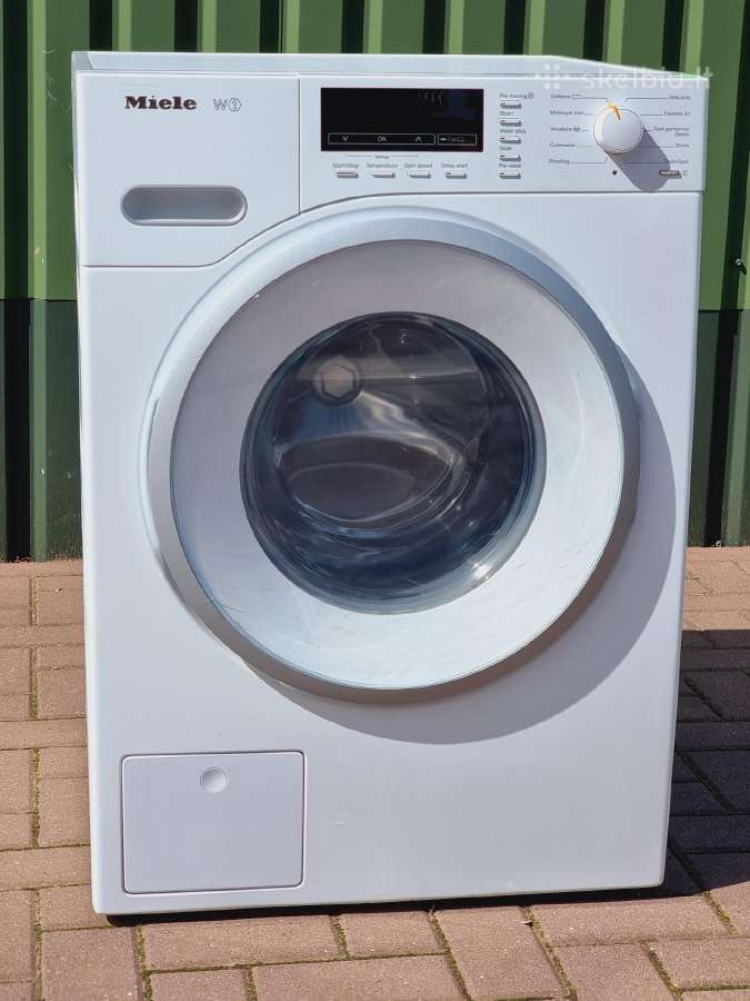 Miele Wmb120, 8kg./1600aps + garantija - nuotraukos Nr. 8