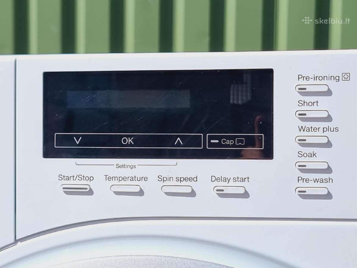 Miele Wmb120, 8kg./1600aps + garantija - nuotraukos Nr. 11