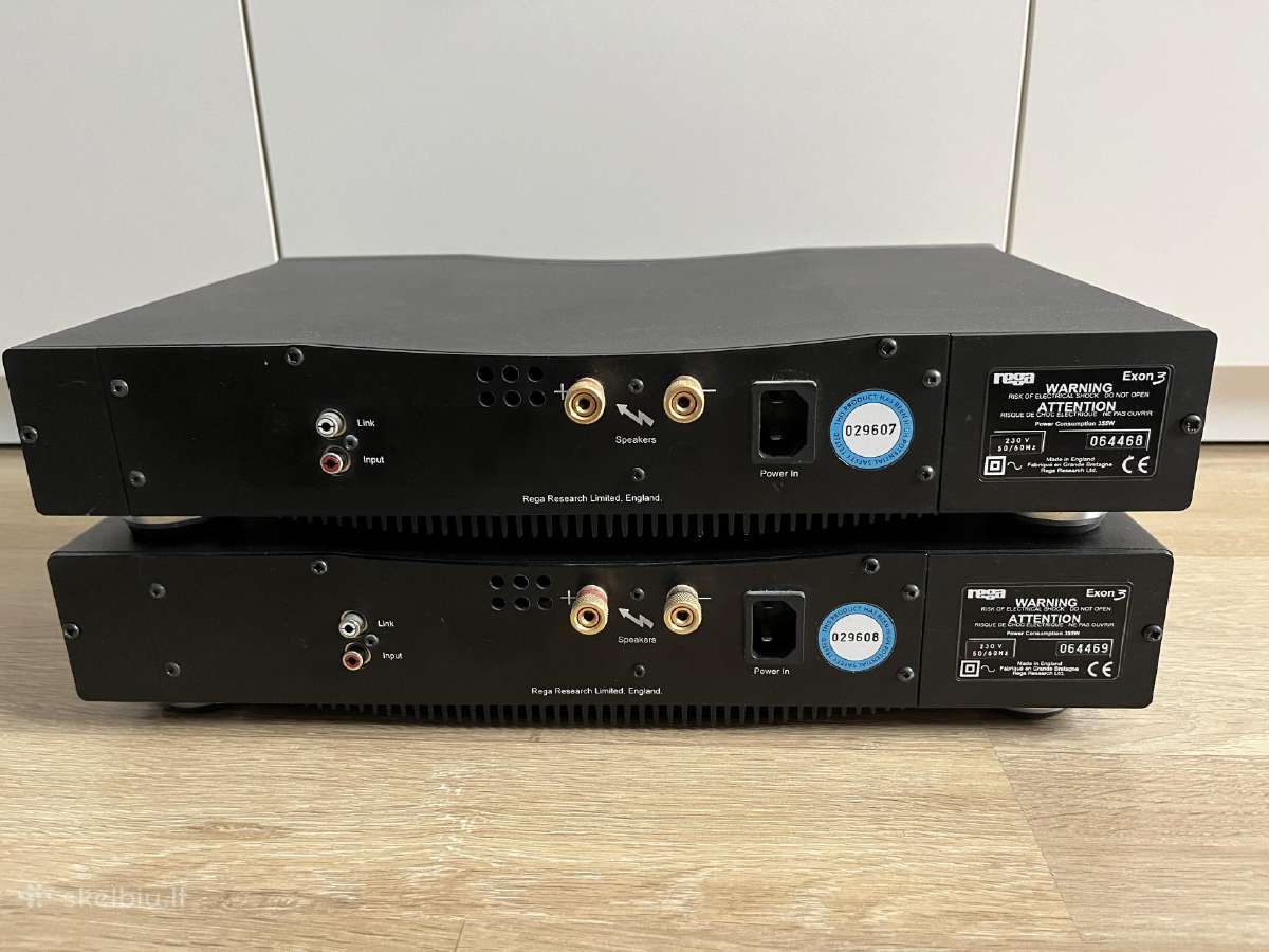 Rega Exon3 monoblokai - nuotraukos Nr. 2