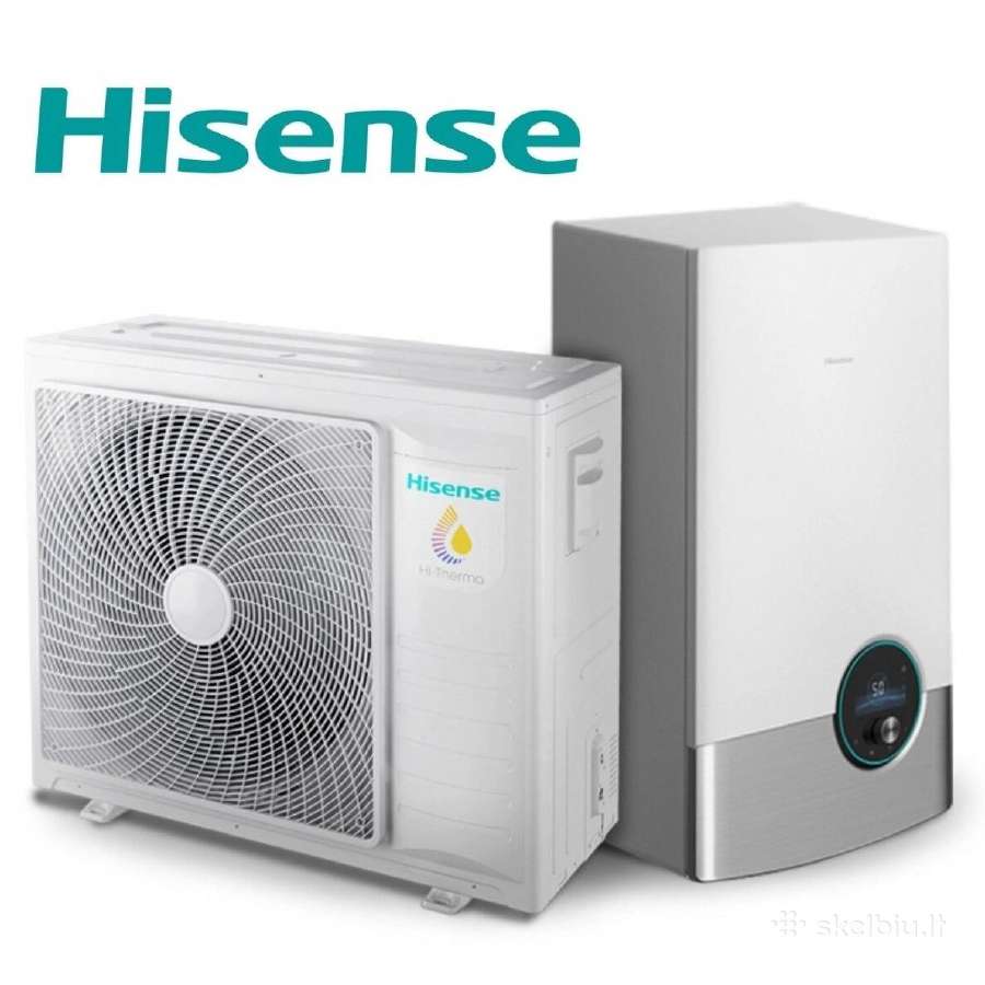 Šilumos siurblys oras vanduo Hisense 6kw