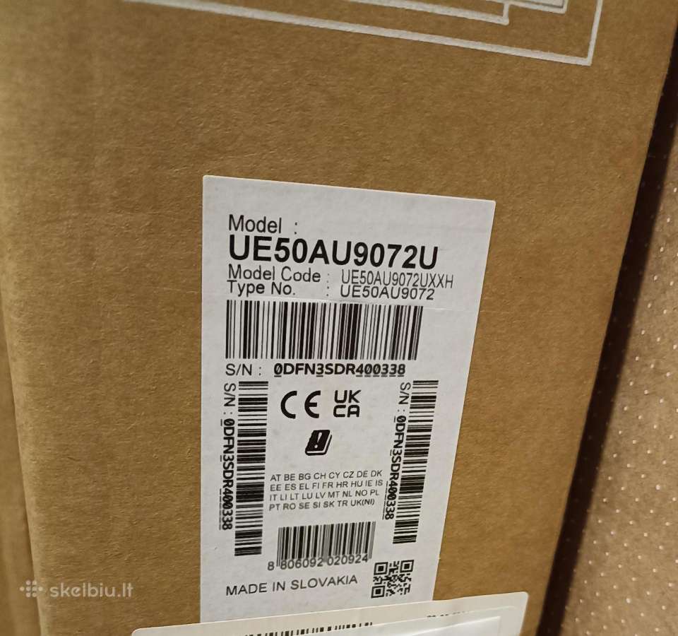 TV Samsung Ue50au9072u 9 Serija