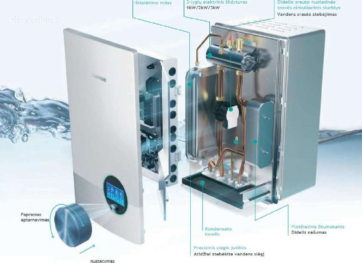 Šilumos siurblys oras vanduo Hisense 6kw - nuotraukos Nr. 3