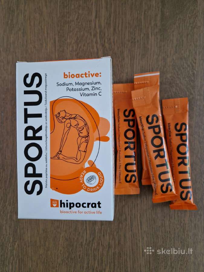 Hipocrat Sportus maisto papildas-gelis 14 vnt