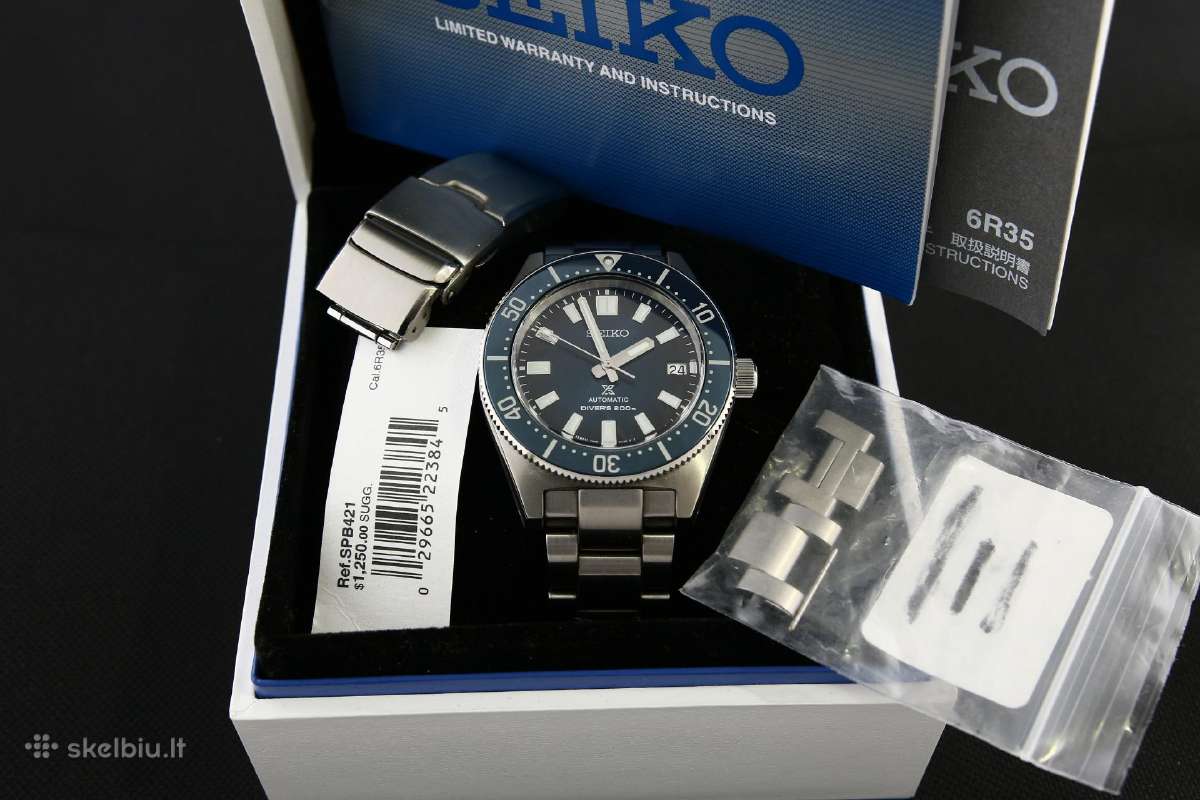Seiko 62mas Spb421 U.s Se Cold-water Diver 200mm - nuotraukos Nr. 2