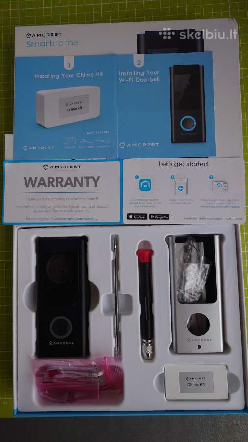 Amcrest Ad110 Durų Skambutis Cctv Smart Home - nuotraukos Nr. 5