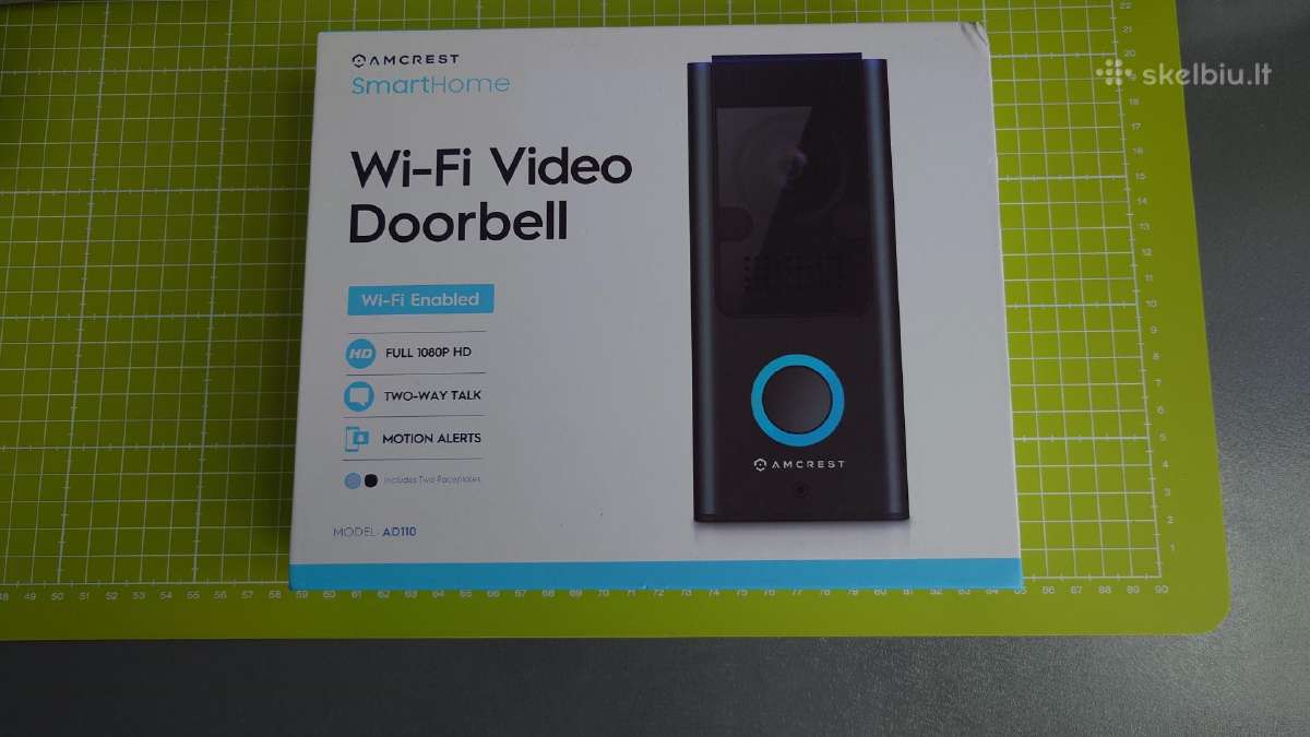 Amcrest Ad110 Durų Skambutis Cctv Smart Home - nuotraukos Nr. 4