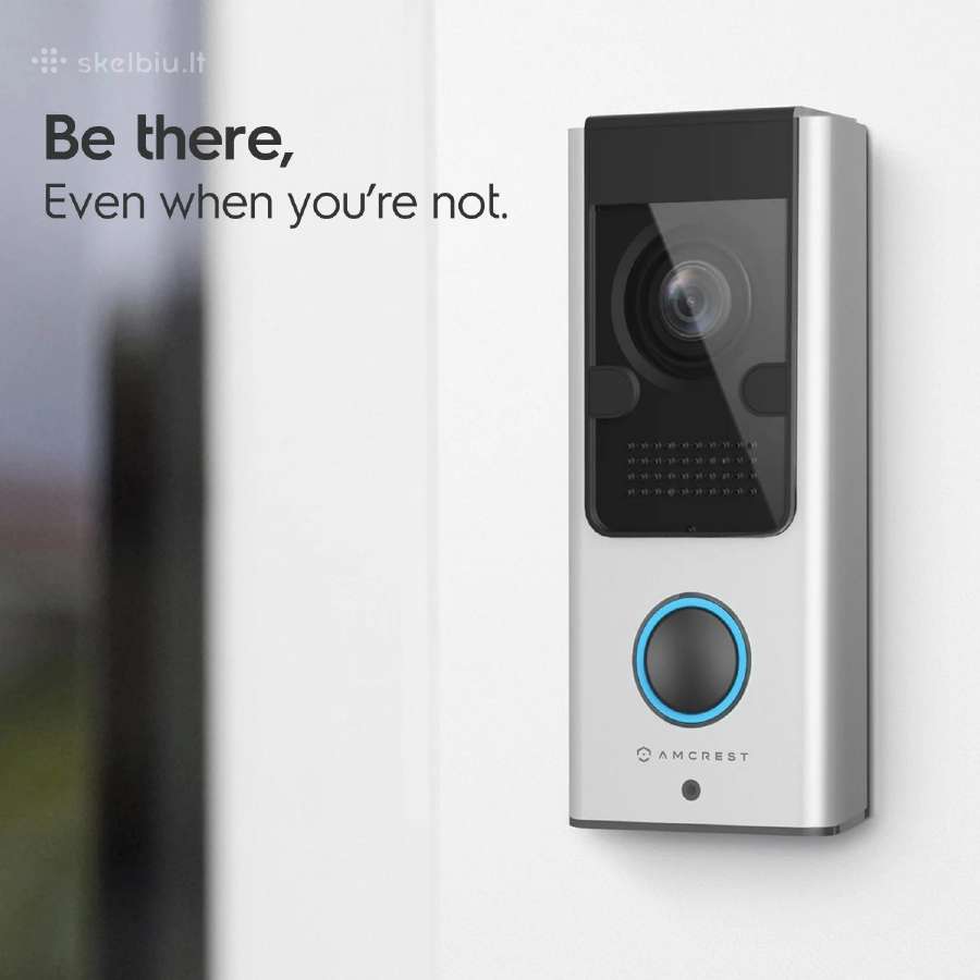 Amcrest Ad110 Durų Skambutis Cctv Smart Home
