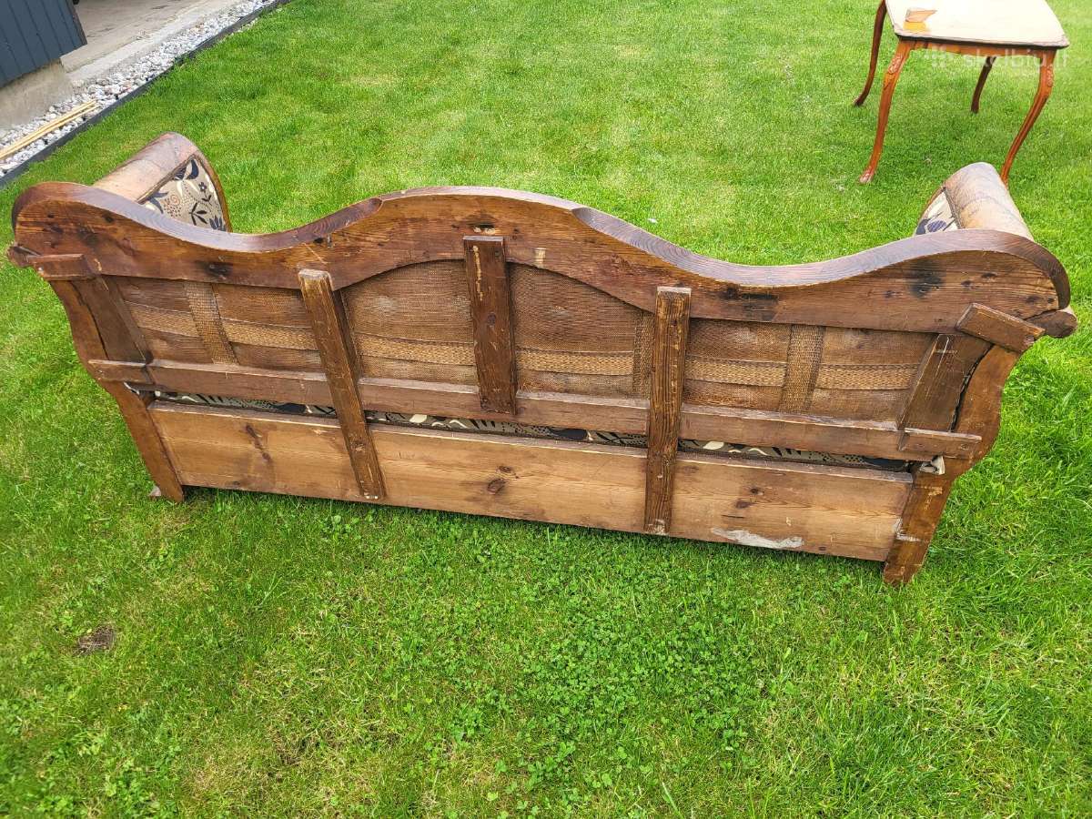 Antikvarinė sofa - nuotraukos Nr. 6