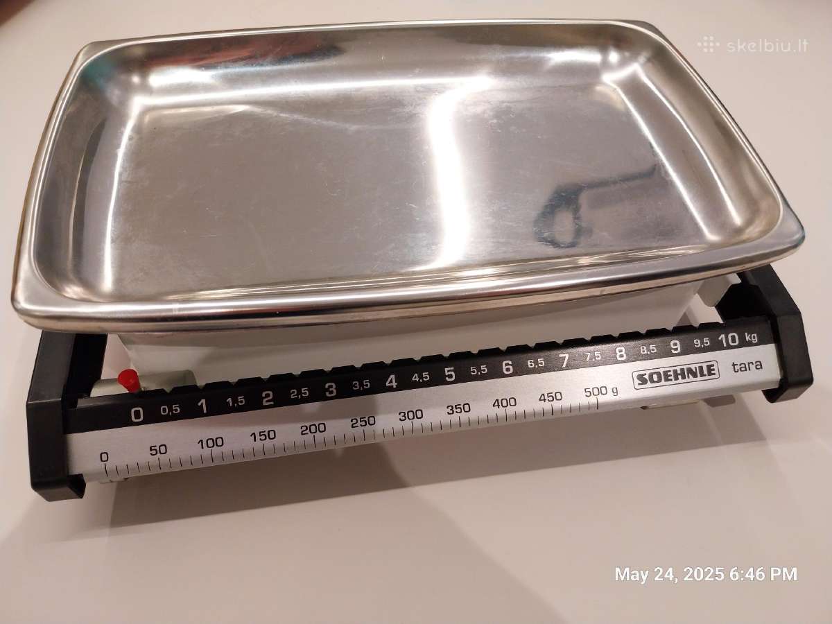 Retro mechaninės maisto svarstyklės iki 10 kg