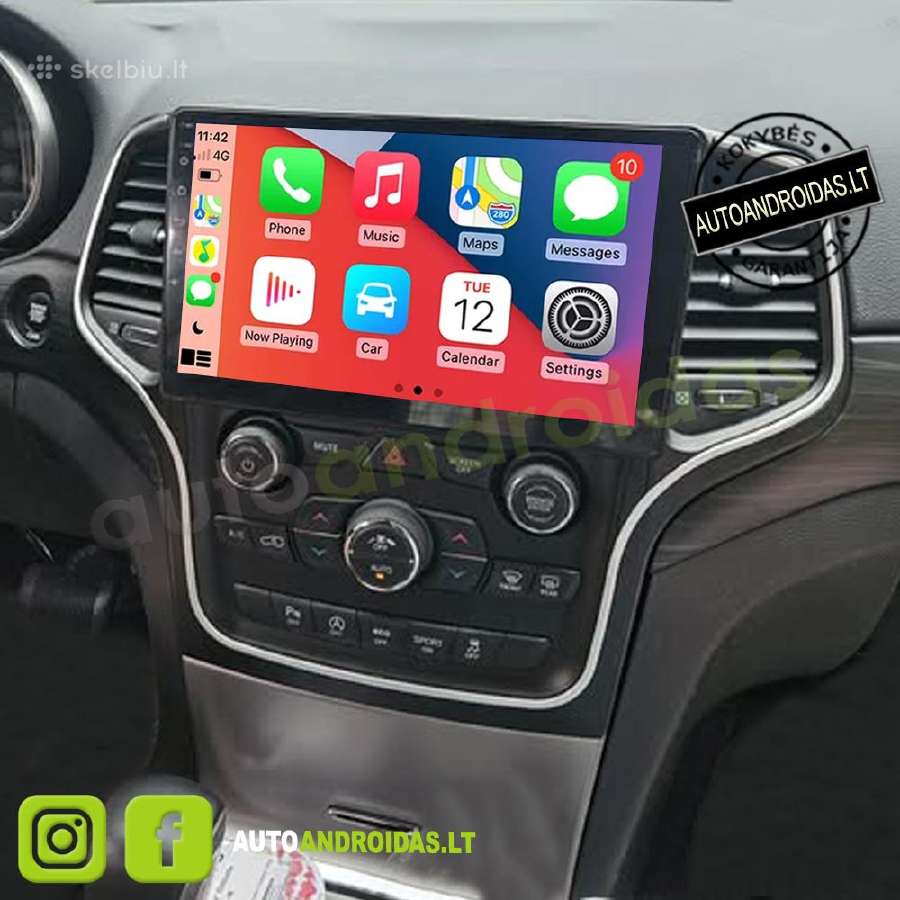 Jeep Grand Cherokee 2008-13 Android multimedia GPS