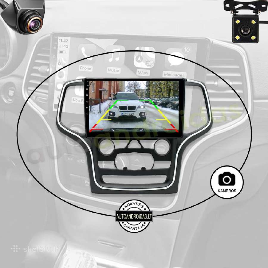 Jeep Grand Cherokee 2008-13 Android multimedia GPS - nuotraukos Nr. 7