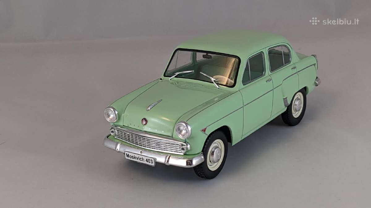 1/24 modeliukas Moskvich 403 1963