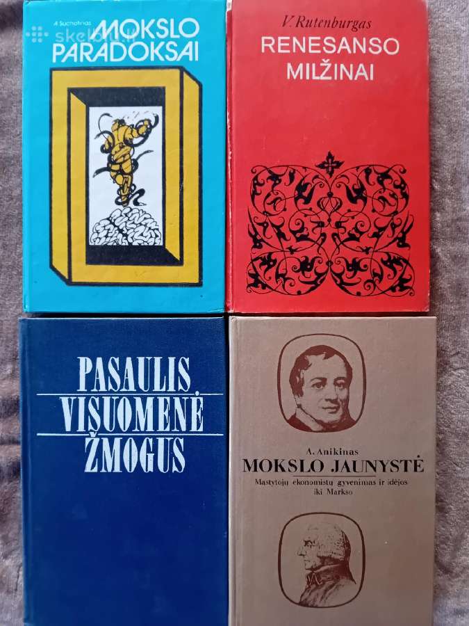 Knygos apie mokslą (4 vnt)