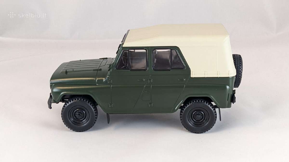 1/24 modeliukas Uaz 469b 1972 - nuotraukos Nr. 2