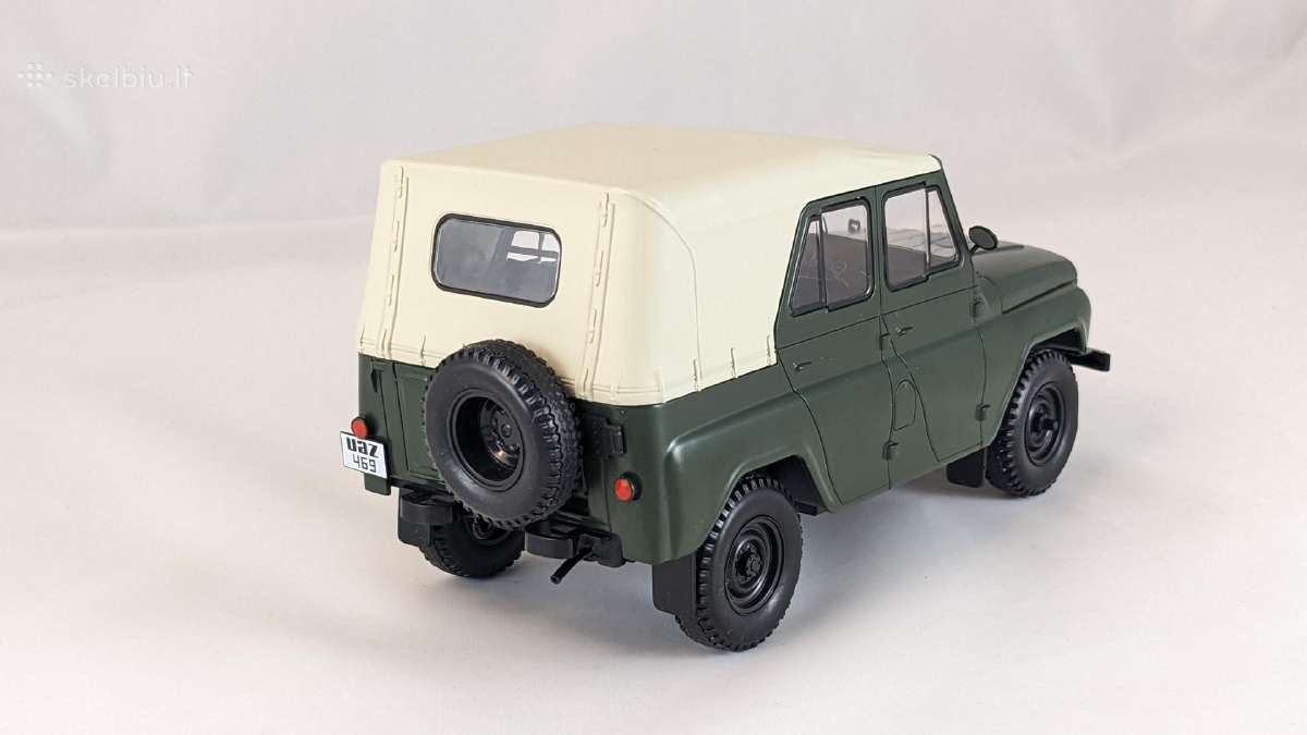 1/24 modeliukas Uaz 469b 1972 - nuotraukos Nr. 4