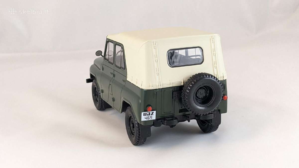 1/24 modeliukas Uaz 469b 1972 - nuotraukos Nr. 5