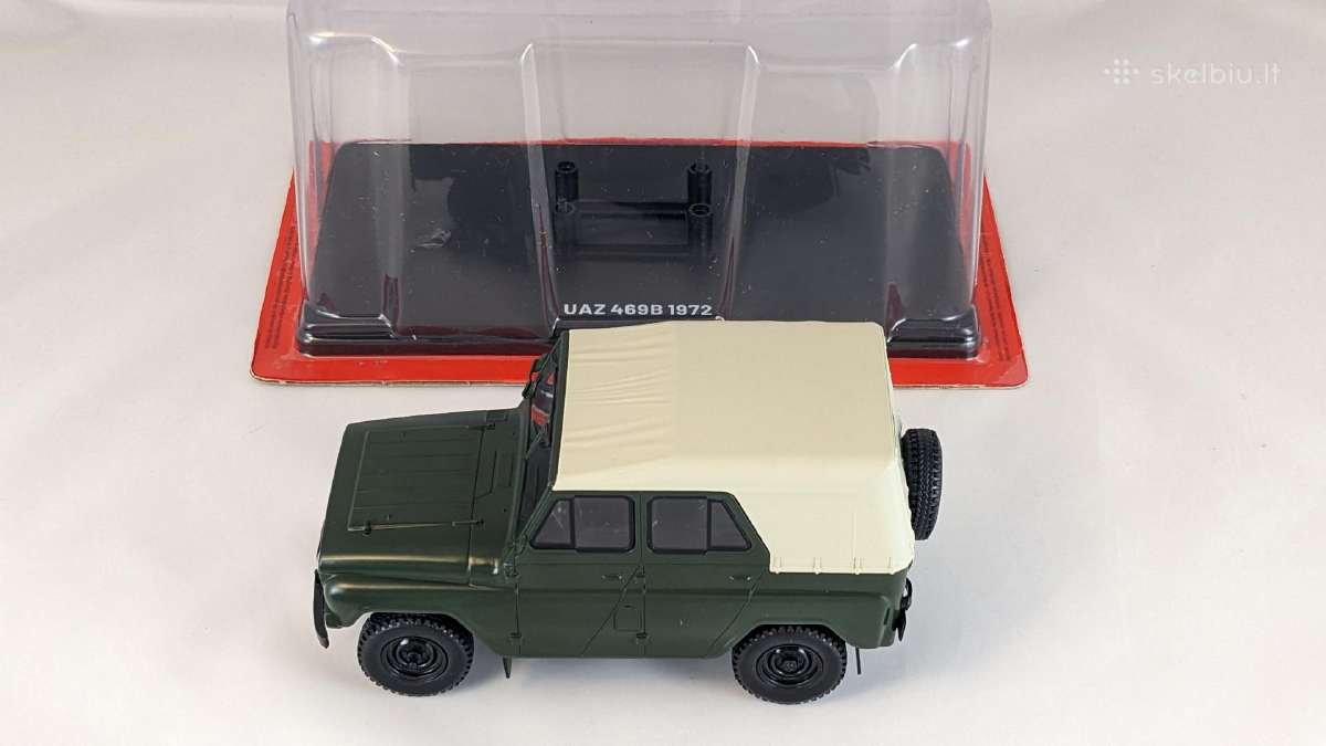 1/24 modeliukas Uaz 469b 1972 - nuotraukos Nr. 6