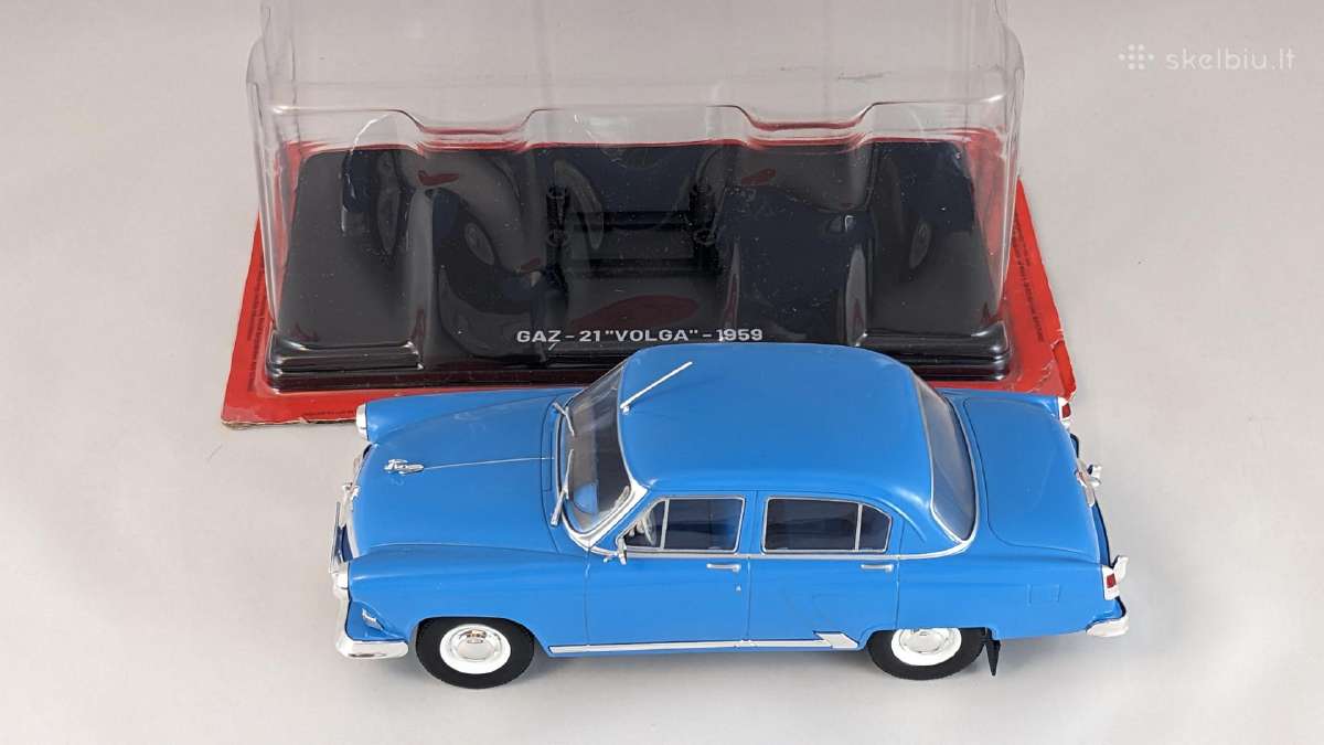 1/24 modeliukas Gaz 21 Volga 1959 - nuotraukos Nr. 6