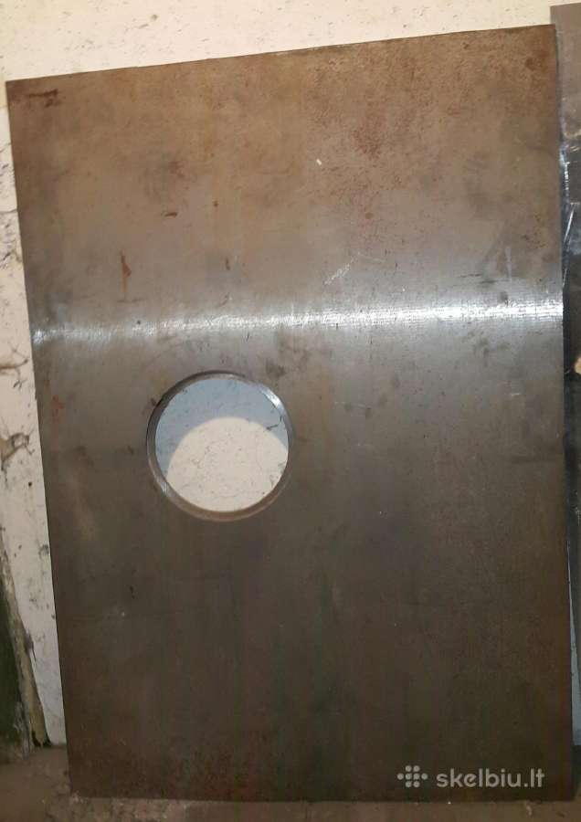 Plieninis stalviršis 700x998x11 su skyle - Skelbiu.lt