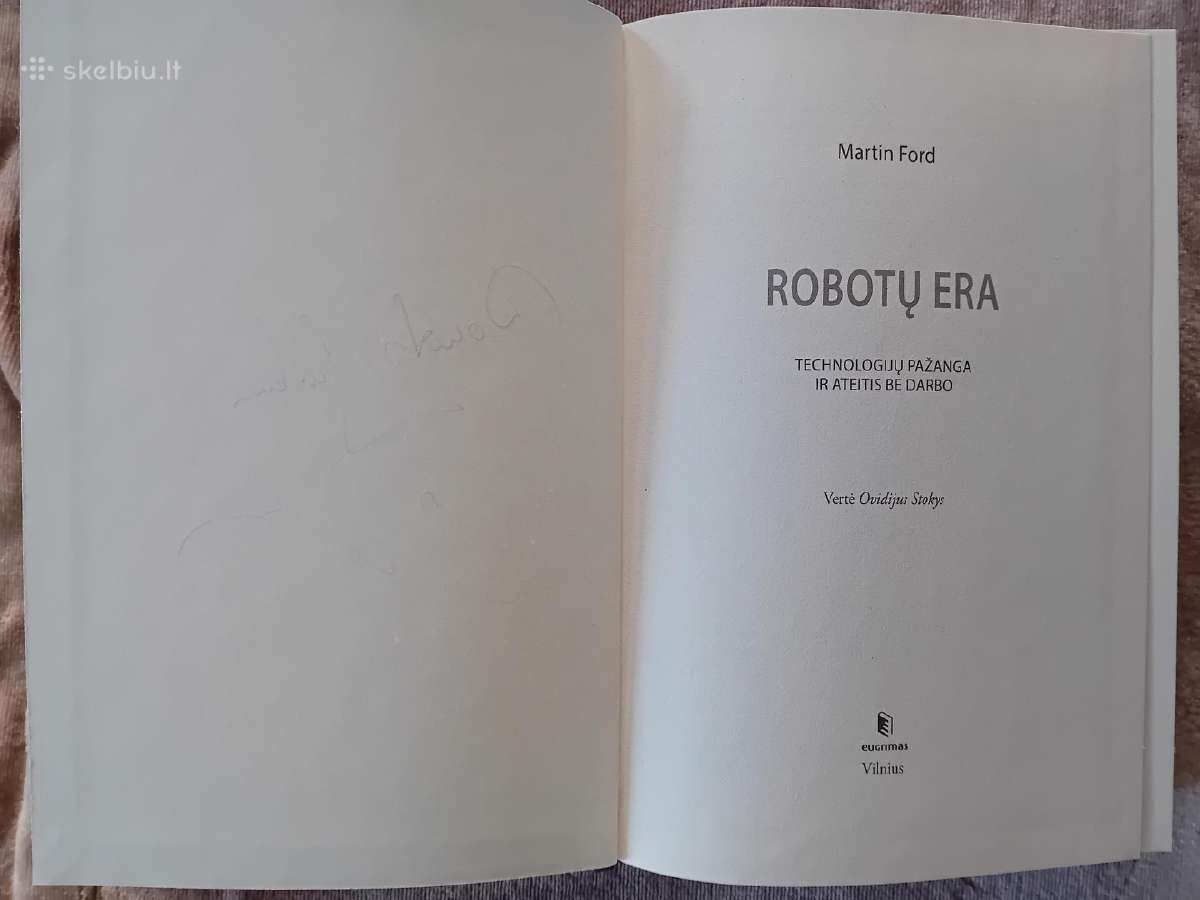 Martin Ford. Robotų era - nuotraukos Nr. 2