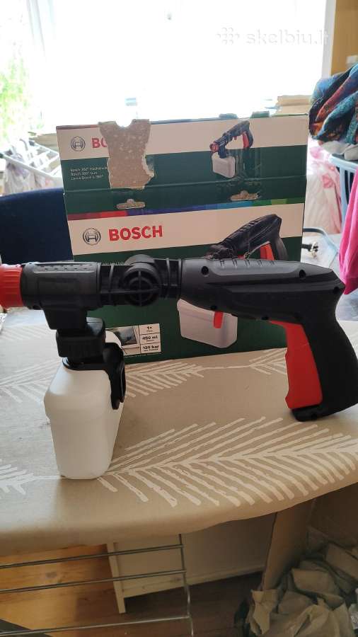 Aukšto slėgio plovimo pistoletas Bosch 360