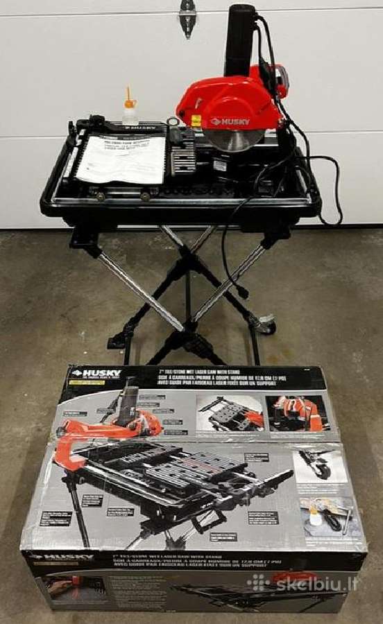 Husky 7" Thd950l plyteliu pjaustykle stakles