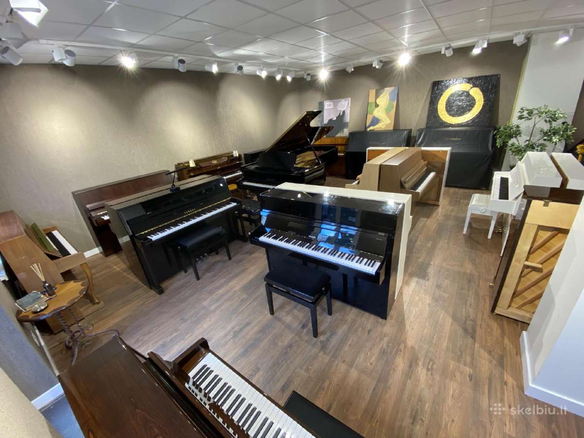 Naudoti pianinai su 5m. garantija nuo 650 euru