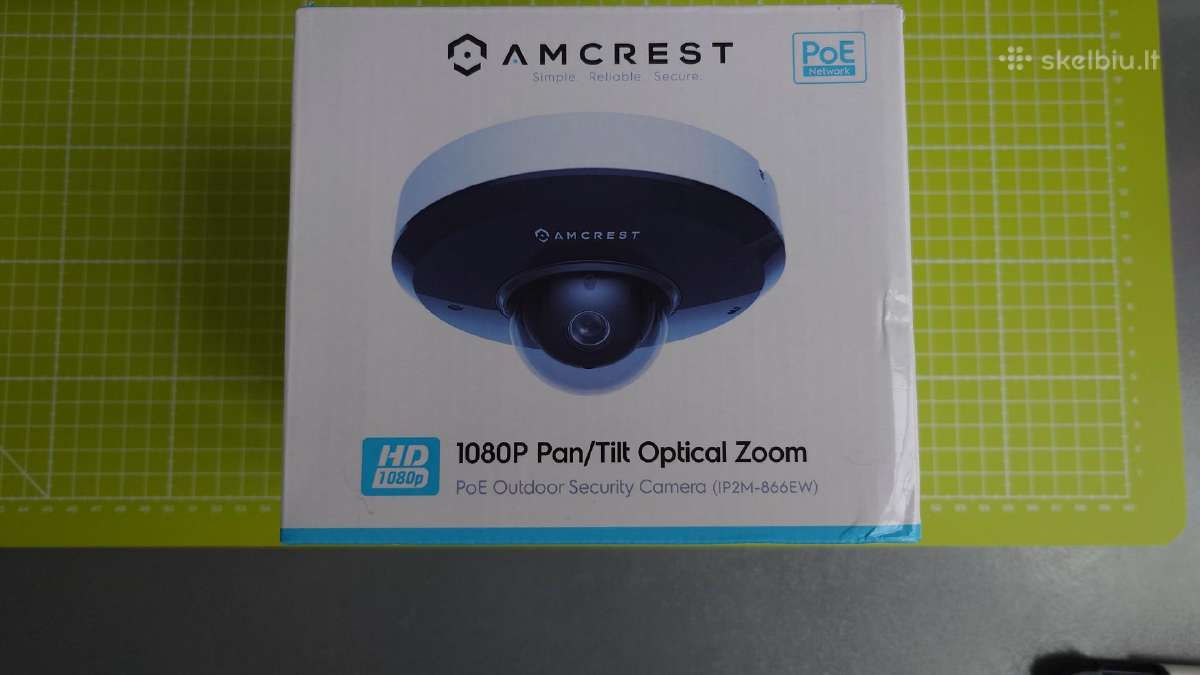 Amcrest Ptz Poe Vaizdo Kamera Cctv Ip Smart Home - nuotraukos Nr. 7