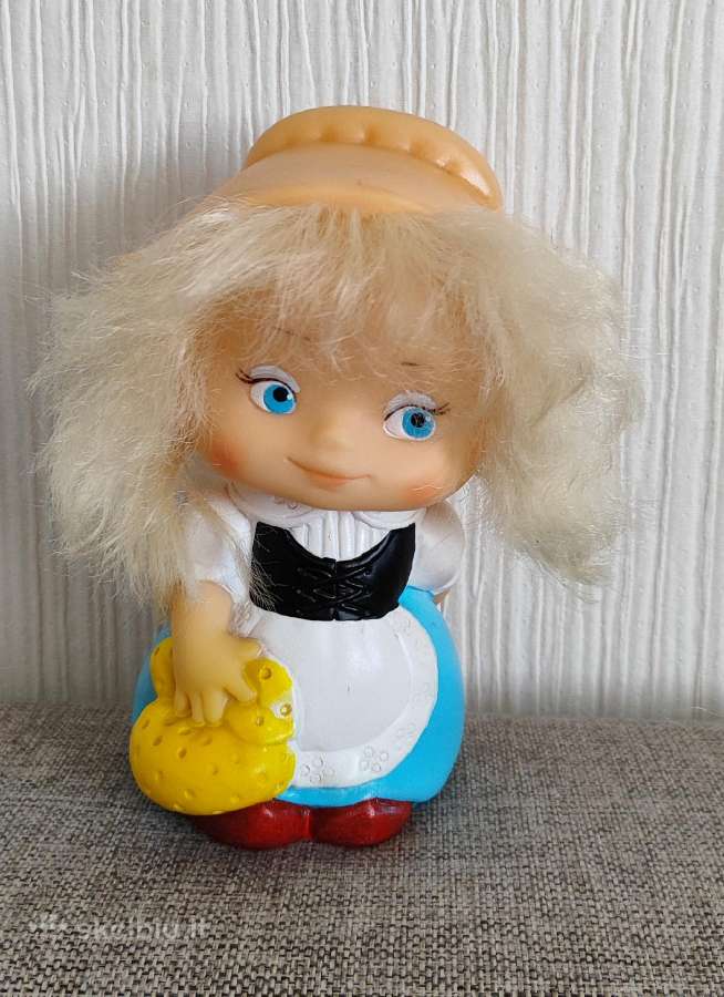 Senovinis kolekcinis guminis žaislas