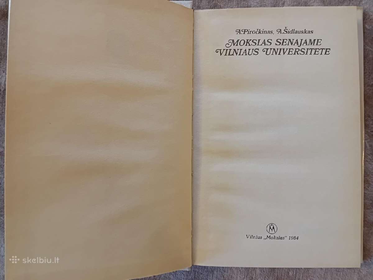Mokslas senajame Vilniaus universitete - nuotraukos Nr. 2
