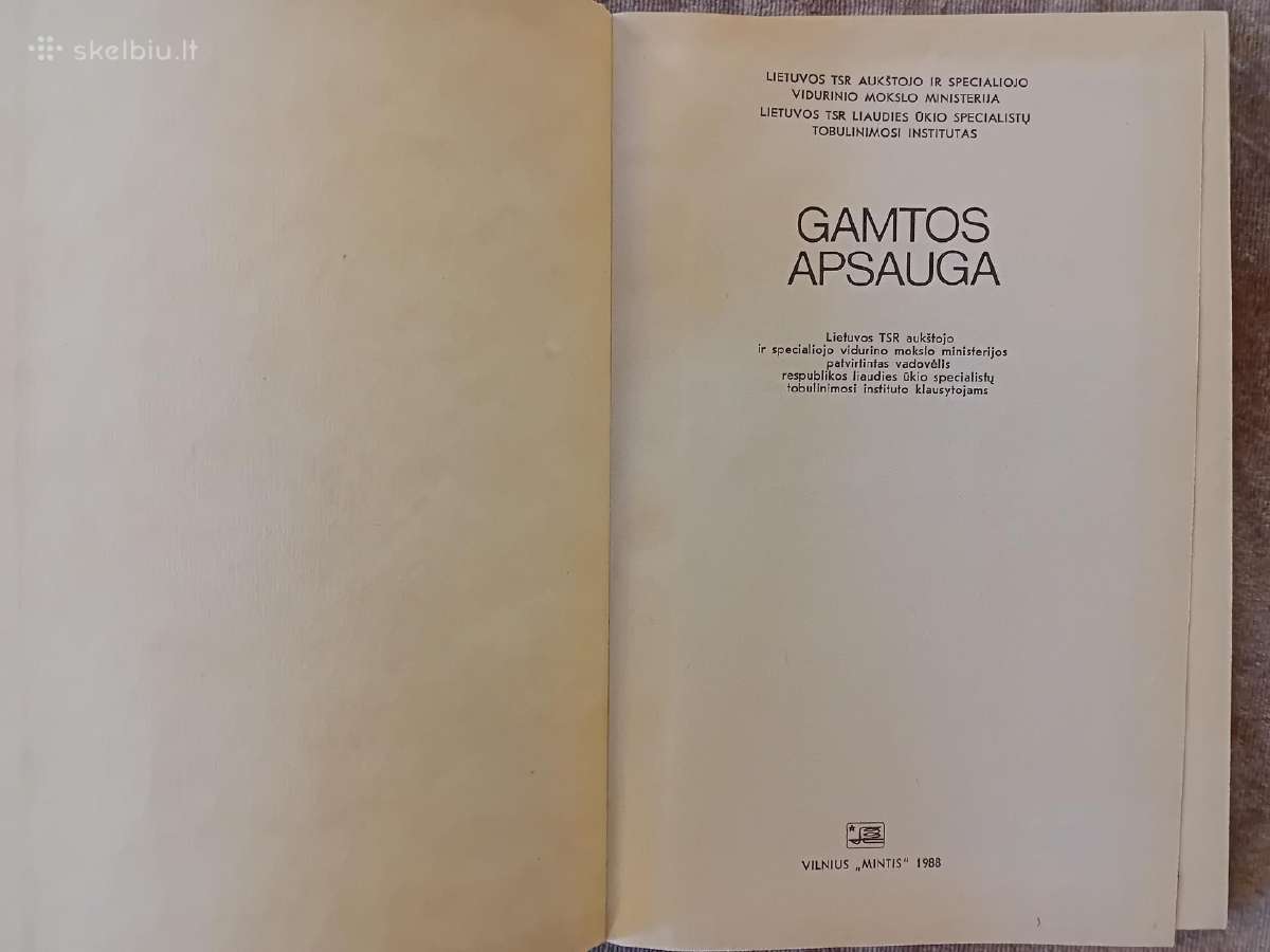 Gamtos apsauga - nuotraukos Nr. 2